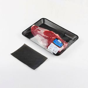 Almohadillas Absorbentes Desechables de Papel Súper Absorbentes, Grado Alimenticio y Ecológicas, 70 ml/unidad, Absorbencia para Bandejas de Carne en la Industria Alimentaria - Product Image 1