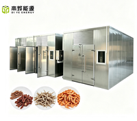 Commerciële machine voor het drogen van rundvlees, jerky, worst, vis, zeevruchten en groenten te koop. Professionele voedseldroger.