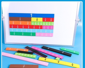 Material Didáctico <span class=keywords><strong>de</strong></span> Matemáticas, Manipulativos Educativos, Equivalencia, Grado <span class=keywords><strong>4</strong></span>, Fichas Magnéticas <span class=keywords><strong>de</strong></span> Fracciones para Niños - Product Image 3