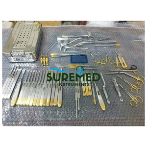 Kit chirurgical réutilisable en acier inoxydable de 50 pièces pour rhinoplastie et chirurgie plastique – Instruments de rhinoplastie en gros - Product Image 1