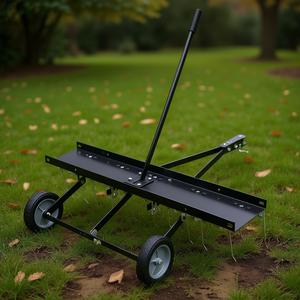 Râteau de désherbage 40 pouces pour tondeuse autoportée, accessoire pour tracteur de pelouse, outil de jardinage extérieur - Product Image 2