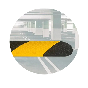 Factory Producing Modular Speed Bump Ramp Cable Protector Heavy Load Capacity Road Rubber Speed Bump For Sale - Product Image 1