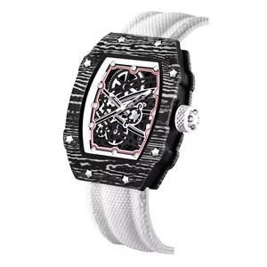 Reloj Mecánico Deportivo de Lujo RM67-02 con Caja de Fibra de Carbono, Ultrafino, Ultraligero y Cristal de Zafiro - Product Image 3