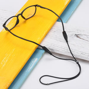 Chaîne de lunettes de sport réglable tendance, sangle de lunettes en silicone colorée pour enfants, cordon de lunettes de lecture en caoutchouc de silicone - Product Image 3
