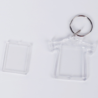 Porte-clés créatif avec cadre photo personnalisé en acrylique, figurine de personnage de dessin animé, pendentif de sac et support de téléphone portable
