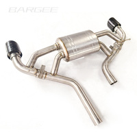 Bargee Valvetronic titane échappement CATBACK pour Toyota A90 supra 2019up embouts en carbone tuyau alliage de titane voiture catback échappement