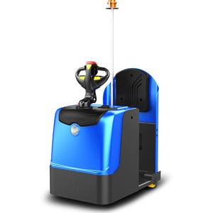 Tracteur à roues Byd T20 électrique 2 tonnes pour aéroport, port, quai, usine, acier bleu - Product Image 5