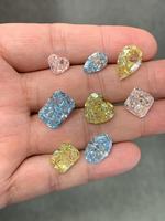 ICEWALD Diamante Cultivado en Laboratorio en Forma de Corazón, Diamantes Cultivados en Laboratorio de 1ct 4ct HPHT CVD Color D VVS VS Corte Fantasía Excelente Certificado IGI para Joyería