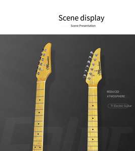 جيتار باس كهربائي بتصميم جديد للمبتدئين، أداء بأسلوب الروك مع خشب القيقب للظهر والجوانب - Product Image 6