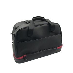 Golf Wear Bag Wasserdichte PU-Leder Tragbare Golf-Kleider tasche mit Schuh fach Travel Gym Sports Duffel Bag für Herren - Product Image 3