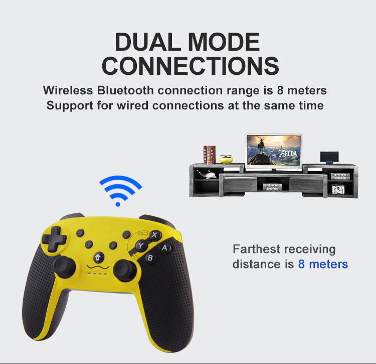 HONSON wireless bt Switch gaming joystick For Nintend Switch gamepad