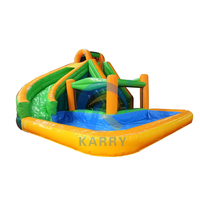 Vente chaude Piscine gonflable Piscine en PVC avec sièges Plate-forme de loisirs Barre de piscine flottante Barres gonflables pour la fête