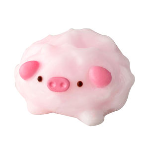 Jouet en silicone cochon pour enfants, nouveauté anti-stress, balle à presser, simulation de jeu, divertissement, soulagement de la pression, étirement - Product Image 5