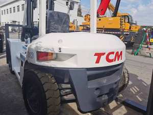 Carretilla elevadora usada con pintura Original importada de Japón TCM FD60 en buenas condiciones para la venta de maquinaria de construcción en Shanghai en Stock - Product Image 6