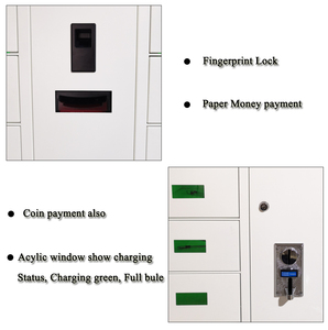 <span class=keywords><strong>Casier</strong></span> de station de charge à verrouillage électronique à 18 ports pour téléphones mobiles - Product Image 4