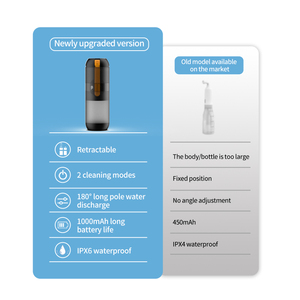 Bidé Portátil Pequeño Más Reciente con Dos Modos <span class=keywords><strong>de</strong></span> Presión, Rociador <span class=keywords><strong>de</strong></span> Bidé Retráctil <span class=keywords><strong>de</strong></span> Viaje para el <span class=keywords><strong>Cuidado</strong></span> <span class=keywords><strong>de</strong></span> la Higiene Personal, Bidé para Viajeros Musulmanes - Product Image 2