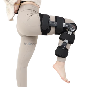 La terapia riabilitativa del produttore del tutore fisso dell'articolazione del ginocchio regolabile fornisce attrezzatura protettiva legamento ginocchiera inferiore agli arti - Product Image 1