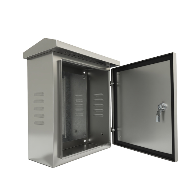 Outdoor 304 Stainless Steel Electrical Distribution Box Power Equipment Enclosure for Electronics & Instruments