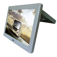 Monitor Atap Mobil 23.6 Inci 1920x1080 Layar Besar, Monitor Lipat untuk Bus dengan AV dan Speaker Internal