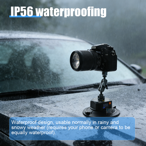 Solution de fixation universelle : ventouse électrique de 6 pouces pour caméra, caméra d'<span class=keywords><strong>action</strong></span>, support de téléphone et plus encore - Product Image 5