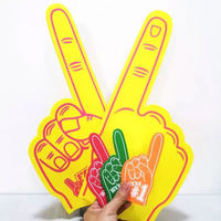 Gants en mousse EVA pour applaudissements, accessoires de gestes, gants pour les jeux de basket-ball, accessoires de soutien pour les spectacles, gants en mousse EVA personnalisés