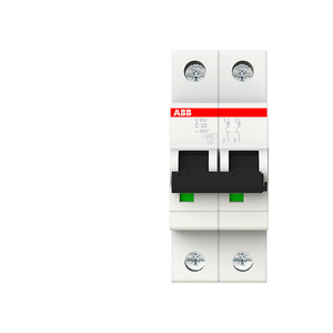 Pour interrupteur pneumatique S202-C20 |   10113642 |   Disjoncteur <span class=keywords><strong>CA</strong></span> <span class=keywords><strong>2P</strong></span> 48V 6KA - Product Image 1