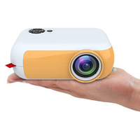 Transjee A10 Professionnel 1080p Natif HD Wifi Sans Fil Projecteur Petit Smart Home Intérieur Cinéma Vidéo Film Mini Projecteur