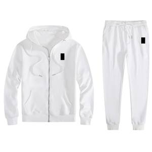 Set <span class=keywords><strong>Felpa</strong></span> <span class=keywords><strong>con</strong></span> <span class=keywords><strong>Cappuccio</strong></span> e Pantaloni Jogger in Maglia Doppia <span class=keywords><strong>con</strong></span> Zip Intera, <span class=keywords><strong>Felpa</strong></span> Ricamata, Abbigliamento Uomo, Produttori di Abbigliamento, Pantaloni Sportivi Personalizzati - Product Image 4