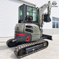 Livraison Gratuite : Système Hydraulique de Détection de Charge FULCORE pour Excavatrice, Bras à Rotation Latérale pour Mini-Pelle de Construction Résidentielle