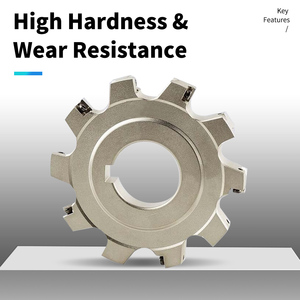 Disque de fraisage arrière <span class=keywords><strong>à</strong></span> 3 côtés SMC 63-250 <span class=keywords><strong>mm</strong></span>, <span class=keywords><strong>fraise</strong></span> <span class=keywords><strong>à</strong></span> rainures en T indexable, inserts MPHT 060304 080305 120408, outil de rainurage CNC, livraison rapide - Product Image 4