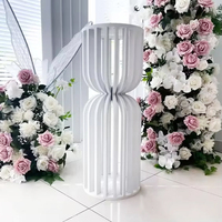Socle rond pour gâteau de qualité supérieure, centre de table, couleur disponible, support à fleurs pour la décoration de mariage
