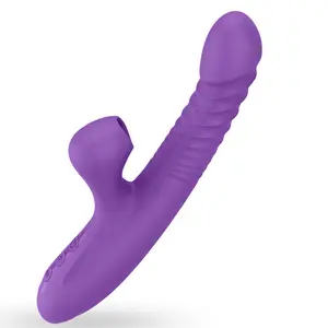 热销g点女性阴部按摩器成人性玩具廉价硅胶兔假阴茎阴道电动振动器女性性玩具