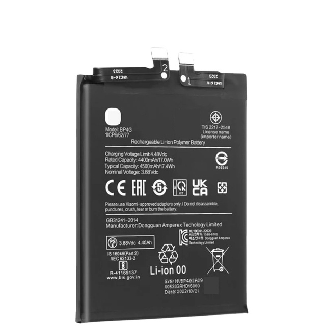BP4G 4500mAh Lithium Cobalt Oxide Stable Compatible with for xiaomi 13 After-Sales Guarantee Phone Battery Wholesale