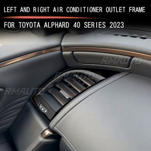 Para Toyota ALPHARD VELLFIRE Serie 40 2023+ Marcos de Salidas de Aire Izquierda y Derecha, Kit de Carrocería, Embellecedores Decorativos para Ventilación, Accesorios para Coche - Product Image 1