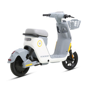 Motocicleta Eléctrica TXED con Motor Trasero <span class=keywords><strong>de</strong></span> 48V 500W, Freno <span class=keywords><strong>de</strong></span> Tambor, PAS/Acelerador, Precio al por Mayor, Ideal para Salidas Familiares y Uso Compartido - Product Image 3