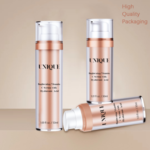 Eco Friendly 15 30 50 мл ПЭТ пластиковая многоразовая косметическая упаковка матовая безвоздушная круглая бутылка для лосьона - Product Image 2