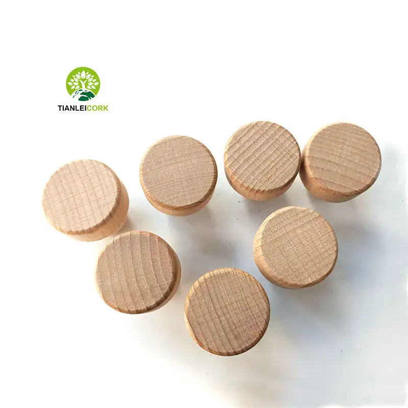 Customized Wooden Cap Natural Cork Synthetic Stopper Plastic Cap Pure Cork Stopper Aluminum Cap Polymer Cork Stopper