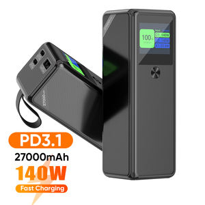 OEM LOGO Power Bank Cargador portátil <span class=keywords><strong>140W</strong></span> Smart <span class=keywords><strong>Powerbank</strong></span> 20000mAh 27000mAh con puerto USB C PD 3,1 Estación de carga - Product Image 2