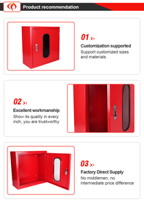 ארון אש רכוב קיר עם צינור אש להגנה מפני אש - Product Image 5