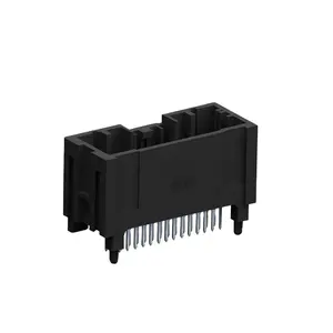 Straight Pin With Column Connector 2.0mm Pitch 180 Angle Wafer With Double Row Pin Connector