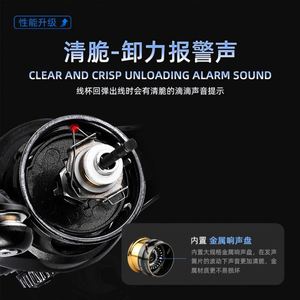 Moulinet de pêche spinning SW 5.0:1 pour eau de mer et lac - Frein max. 10 kg, construction métal/plastique, poignée interchangeable gauche/droite pour la pêche en rivière - Product Image 4