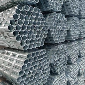 Заводская горячая Распродажа оцинкованная труба диаметром 110 мм 2,9 мм толщина оцинкованная круглая труба из углеродистой стали - Product Image 5
