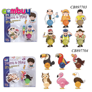 Superventas, dibujos animados en cadena, modelo de plástico, juguetes de animales salvajes - Product Image 5