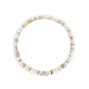 Gemnel 2025 Trendy 925 <b>Sterling</b> <b>Silver</b> 18k Gold Colorful <b>Beaded</b> <b>Bracelet</b> - Product Image 3