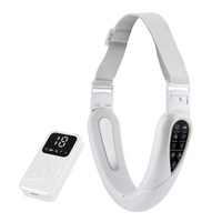 Remote LED Photon Doppel kinn Schlankheit massage gerät Zehn Mikros trom V-Form Abnehmen Gesicht Beauty Instrument