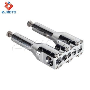 Rehausseur de guidon droit de 25 mm (1 pouce) pour Harley Dyna Softail Road King <span class=keywords><strong>Electra</strong></span> Glide Sportster 883 1200 48 FXD FLHR FLHT - Product Image 2