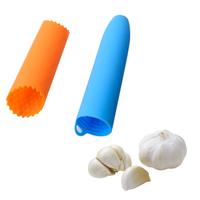 Nouvel éplucheur d'ail en silicone flexible avec fond scellé, outils de cuisine pratiques
