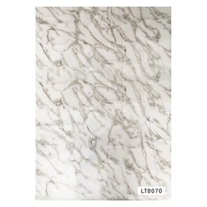 Descascar e bastão de luxo de cor sólida, mármore adesivo removível, cozinha, à prova d'água, papel de parede - Product Image 6