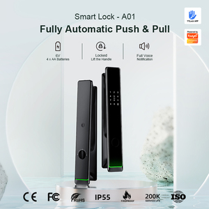 ลิลิไวส์ ล็อคประตูอัจฉริยะอัตโนมัติเต็มรูปแบบ พร้อมระบบ WIFI รองรับแอป Tuya และ Ttlock  ปลดล็อคด้วยลายนิ้วมือ หน้าจอสัมผัสแบบดิจิตอล  พร้อมปุ่มกดรหัส  ล็อคประตูอัจฉริยะ - Product Image 3