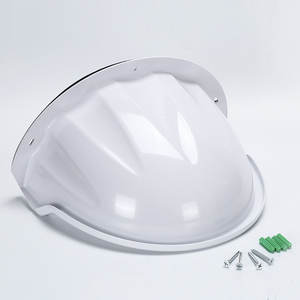 غطاء كاميرا مراقبة <span class=keywords><strong>CCTV</strong></span> عالي الجودة بتصميم قبة للحماية من المطر والشمس ومقاوم للماء ومزود بنظام ABS - Product Image 1